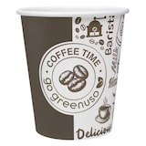 thumbnail of MONOUSO - Vaso de Cartón ''Coffee Time'' 8Oz/240ml Ø8,0cm (50 Uds)
