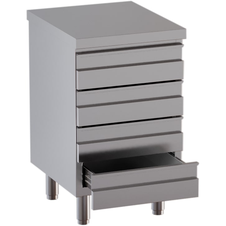 Schubladenschrank 3 Schubladen BxT 50x70cm