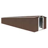 thumbnail of Helloshop26 - Caseta de jardín caseta almacén cobertizo exterior cobertizo robusto para herramientas 257 x 779 x 181 cm acero 02_0022281