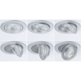 thumbnail of Paulmann Spot encastré LED White Select Aumus Kit de 3   rond 105mm 90°  3x5W 3x700lm 230V gradable 2700 - 6500K Chrome mat 92256