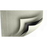 thumbnail of Thermo Lamellenvorhang verdunkelnd fertiges Komplettsystem Schiebevorhang (Schwarz Kr-8, 250x180 cm)