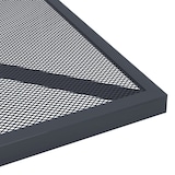 thumbnail of Mesa de jardín de malla de acero gris antracita 50x50x72 cm