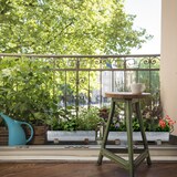 thumbnail of Relaxdays Blumenkasten Dachrinne, 2er Set, Garten & innen, Vintage Design, Eisen, Metallwannen zum Bepflanzen, schwarz