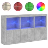 thumbnail of Helloshop26 - Buffet Sideboard Kommode Kleiderschrank Aufbewahrungsmöbel Organizer für Küche Wohnzimmer Lounge mit LED-Beleuchtung 02_0029985