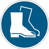 thumbnail of Durable Bodenmarkierung 43x0,4mm bl Fußschutz verwenden