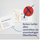 thumbnail of magnetoplan 15503 Takkis im Spender selbstklebend schwarz