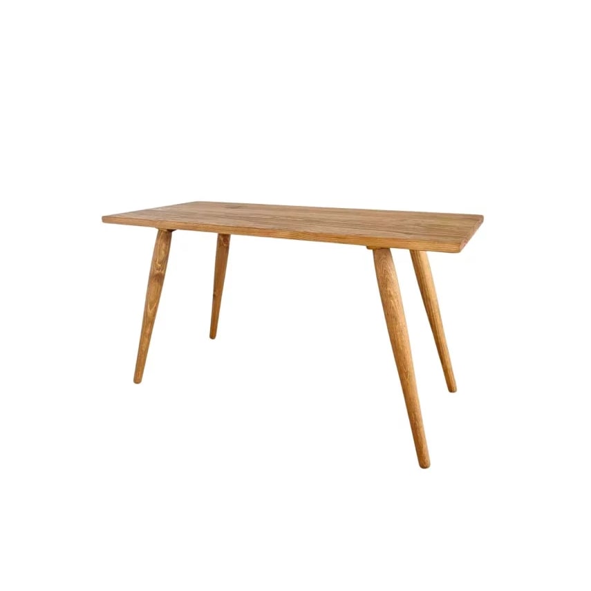 Ócrea Escritorio Madera Maciza de Pino con 4 patas XXL- 120 x 55 Cm