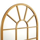 thumbnail of Helloshop26 - Miroir mural forme fenêtre arrondie 80 x 60 cm or 03_0007959