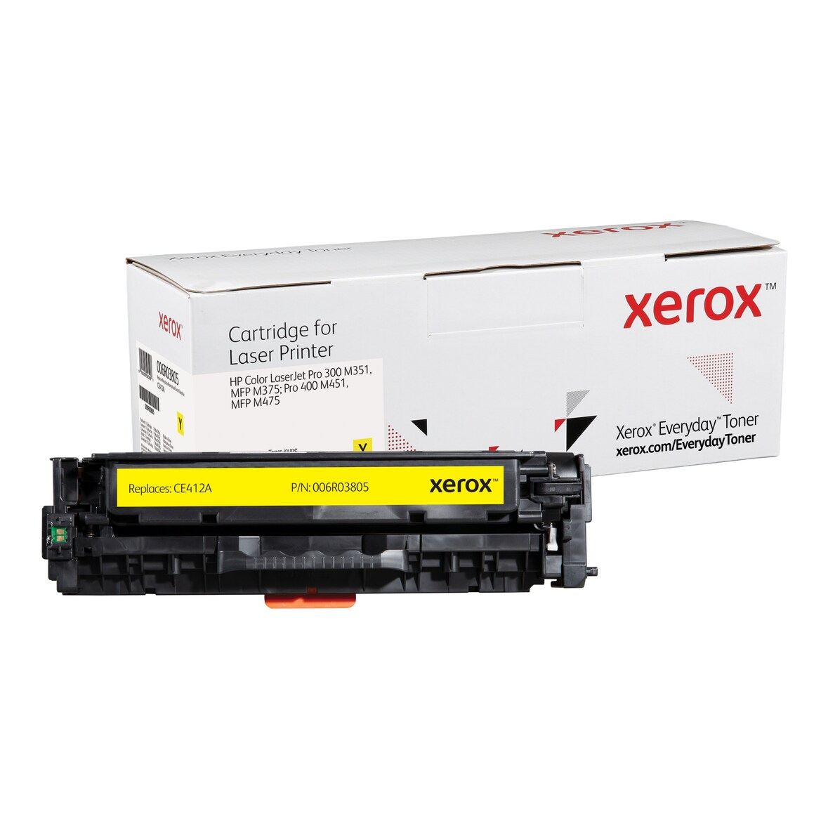 Everyday -Toner in Gelb, Xerox-Entsprechung für HP CE412A, 2600 Seiten - (006R03805)