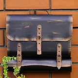 thumbnail of HMF 506 Briefkasten Antik SCHULRANZEN WNS, 36 x 41 x 8,5 cm, Gold