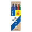 thumbnail of PILOT Set de 6 recharges FriXion 3 Bleu, Noir, Rouge, Vert - Pointe moyenne