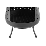 thumbnail of Lareira exterior RedFire Napa – metal com revestimento preto – Ø35 cm – altura 108 cm – preto