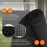 thumbnail of ECD Germany PVC Sichtschutzmatte 120x400 cm Anthrazit – Verstärkter Sichtschutzzaun, UV-beständig & wasserdicht, Windschutz Balkonverkleidung,