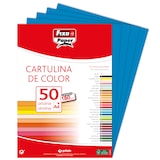 thumbnail of Pacote de 50 Cartolinas 180g. A4 azul índigo