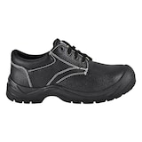 thumbnail of Safety Jogger - Chaussures de sécurité basses en cuir avec embout et semelles en acier SAFETYRUN noir S1P http://carbonn.fr/img/co/1276.jpg Taille 38