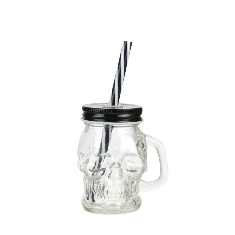 Mason Jar Tete De Mort 130 Ml The Mason Jar Factory KA2452