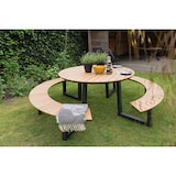 thumbnail of Picknickset Arezzo rond, 141 x 75 cm