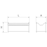 thumbnail of Lava-loiça com suporte para uma cuba, escorredor à esquerda 1000x600x850 mm.
