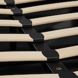 thumbnail of tectake Gestoffeerd bed met LED-strips & opbergruimte - beige, 180 x 200 cm - 405978