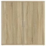 thumbnail of Helloshop26 - Buffet Sideboard Kommode Kleiderschrank Aufbewahrungsmöbel Organizer Küche Wohnzimmer Sonoma-Eiche 79 x 38 x 80 cm 02_0031713