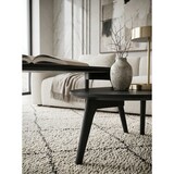 thumbnail of Retro Couchtische aus Mango Massivholz, 2er Set für stilvollen Wohnbereich. Schwarz, 100x50x42 cm | Kadima Design