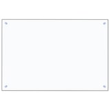 thumbnail of vidaXL Küchenrückwand Transparent 90×60 cm Hartglas