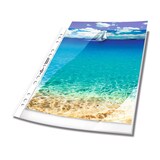 thumbnail of DURABLE Premium Prospekthüllen  DIN A4 Glasklar Transparent 80 Mikron PP (Polypropylen) Öffnung oben 11 Löcher 2676-19 100 Stück