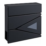 thumbnail of Helloshop26 - Boîte aux lettres acier galvanisé 37 x 37 x 11 cm gris anthracite 03_0006531