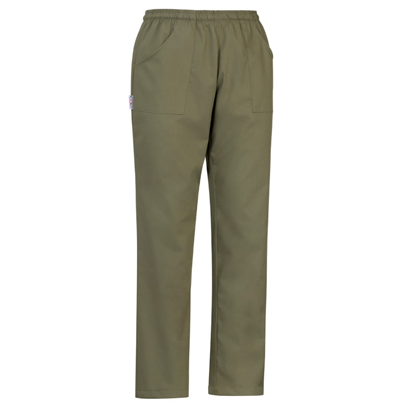 Egochef Calça Coulisse Pocket Olive Green. Unissexo-2XL
