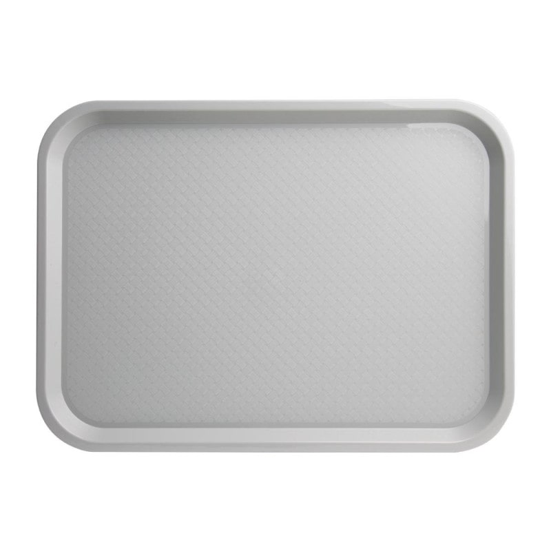 Plateau self-service Kristallon gris 350 x 450mm - Ref P508 - Olympia