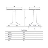 thumbnail of Fac - Pedestal Modelo F 300 para Fatiador Volante Modelo F 300 VO STANDARD - VERMELHO