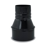 thumbnail of CAEXVEN Reducción para Conductos de 175-140 mm de diámetro para Estufas y Chimeneas de Leña en Acero Negro Vitrificado - Serie Lisa