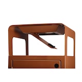 thumbnail of Rossignol - Corbeille 110L antinuisible vigipirate avec cendrier 1,5L CYBEL - effet corten