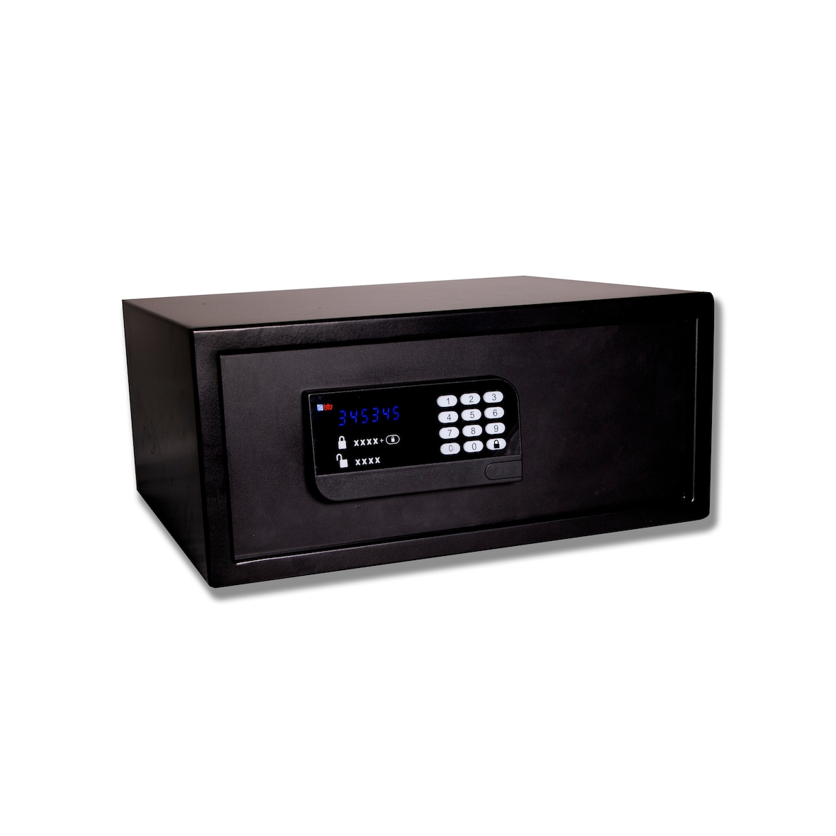 Caja fuerte BTV para hotel ARUBA 10 negra
