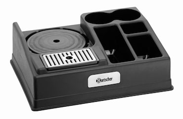 Koffiestation kunststof  1190 | 5 vakken | 440x340x145(h)mm