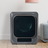 thumbnail of Wäschetrockner Wandmontage 3/4 kg 850 W 6 Programme UV-Desinfektion Überhitzungsschutz in Grau 60x70x20 cm für effiziente und platzsparende Trocknung