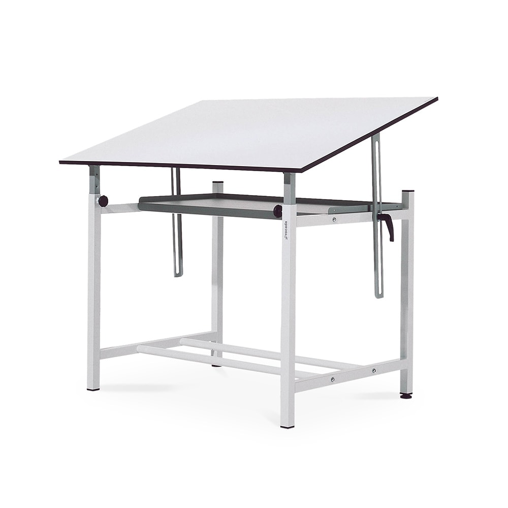 Mesa de desenho profissional Rocada rd-135 com tampo de mesa de 100x170cm