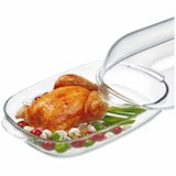 thumbnail of SIMAX Glas Geflügelbräter mit Deckel 8 l - A