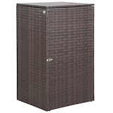 thumbnail of Casaria Mülltonnenbox Rattan Braun