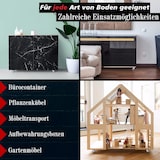 thumbnail of PRIOstahl Lenkrollen 4 x Graue Rollen 50mm Möbelrollen Laufrollen drehbar für Möbel Bettkasten