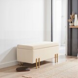 thumbnail of HOMCOM - Sitzbank mit Stauraum - 100L x 40B x 42H cm - beige