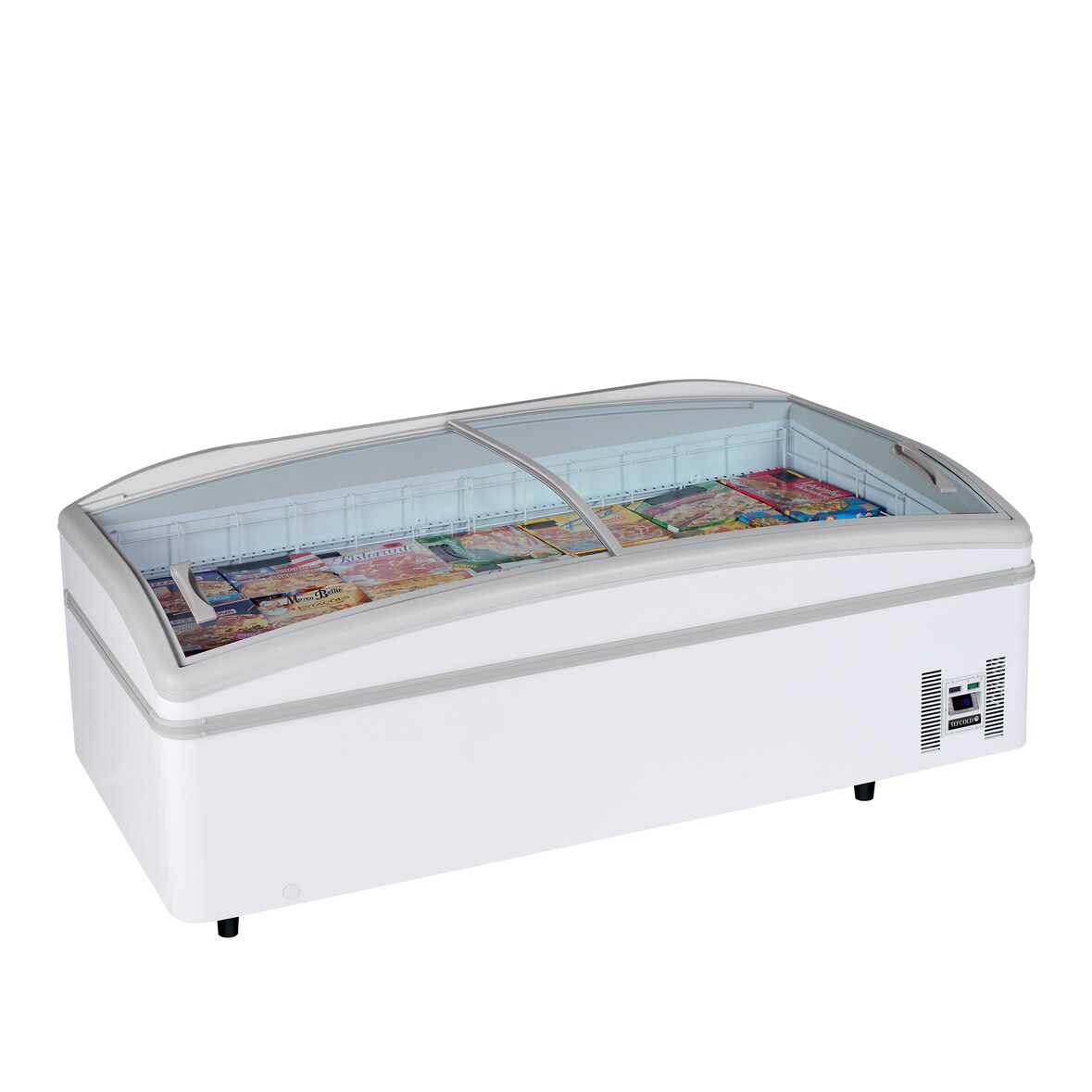 Réfrigérateur / congélateur de supermarché 430 L - Blanc | Tefcold - SHALLOWHEAD-CF