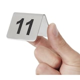 thumbnail of Lot de numéros de table en acier inoxydable 11-20 | Olympia - U047