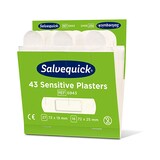 thumbnail of 60 Sets `Cederroth` Salvequick Sensitive Pflaster (43 Stück) weiss