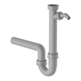 thumbnail of ECO SAVE Siphon Küchenspüle, Abfluss für Spüle Küche aus recyceltem Kunststoff, mit Anschluss für Geschirrspüler