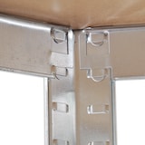 thumbnail of 2x Schwerlastregal Steckregal 200x100x30 Archivregal Schwerlastregal Lagerregal Kellerregal Metallregal Regal Garagenregal