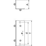 thumbnail of OBO Bettermann Gegenplatte Außeneck BSKM-GA 1025 7216425