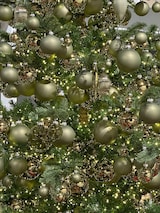 thumbnail of 18 Weihnachtskugeln Glas 4cm matt & glänzend Christbaumkugeln Weihnachtsbaumkugeln Klein Christbaumschmuck Weihnachtsbaumschmuck Deko Rosmarin