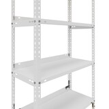 thumbnail of PROREGAL Industriestyle Wohnregal MAGNUS im Schraubsystem Made in Germany | HxBxT 220x75x30cm | 7 Stahlplatten-Ebenen | Fachlast 60kg | Verkehrsweiß