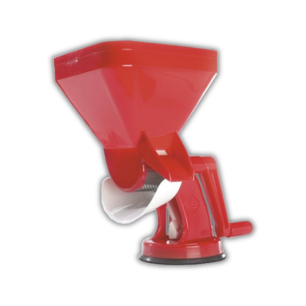 Passapomodoro manuale 45x50x66 cm con rullo e manovella per cucina Master